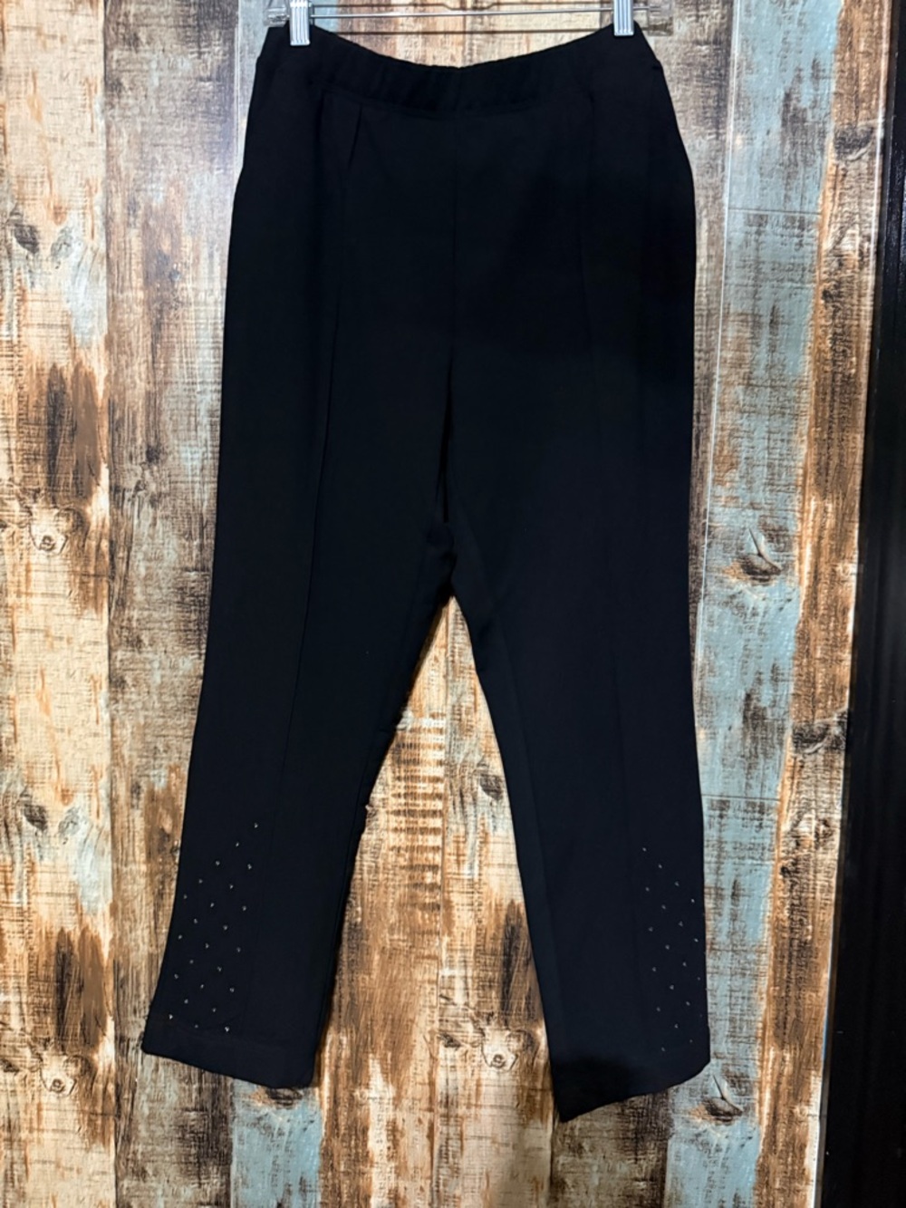Cato Black Pull-On Pants